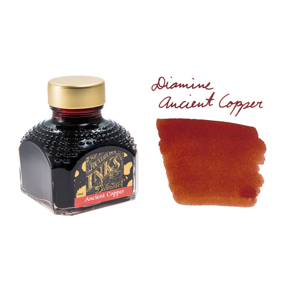 Diamine Ancient Copper - 80ml Bottled Ink