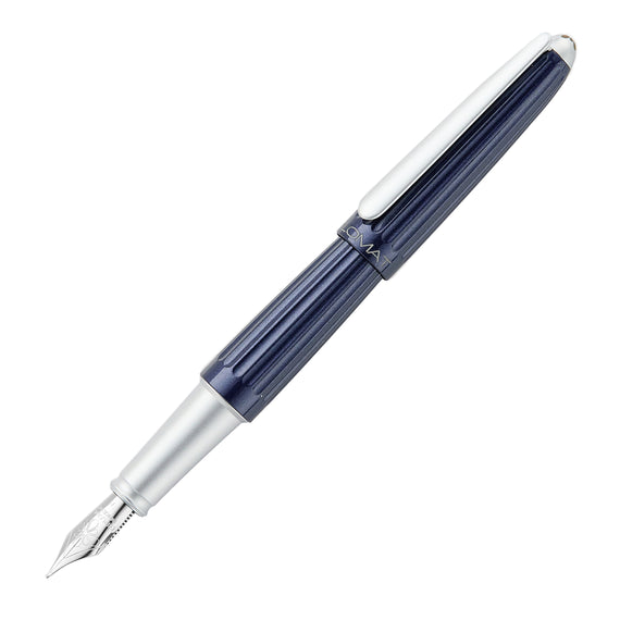Diplomat Aero Fountain Pen - Midnight Blue