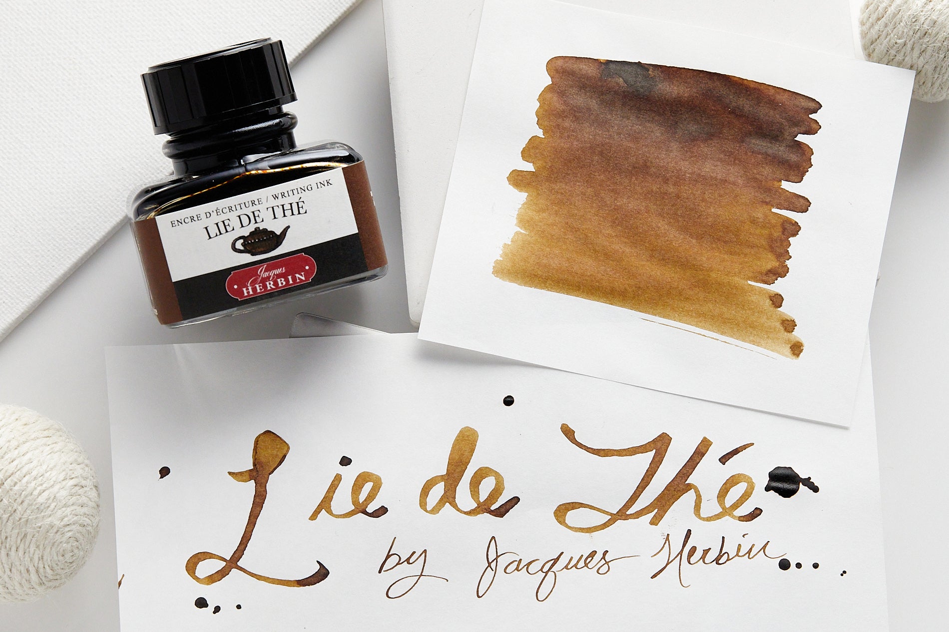 Herbin Lie de The - 30ml Bottled Ink