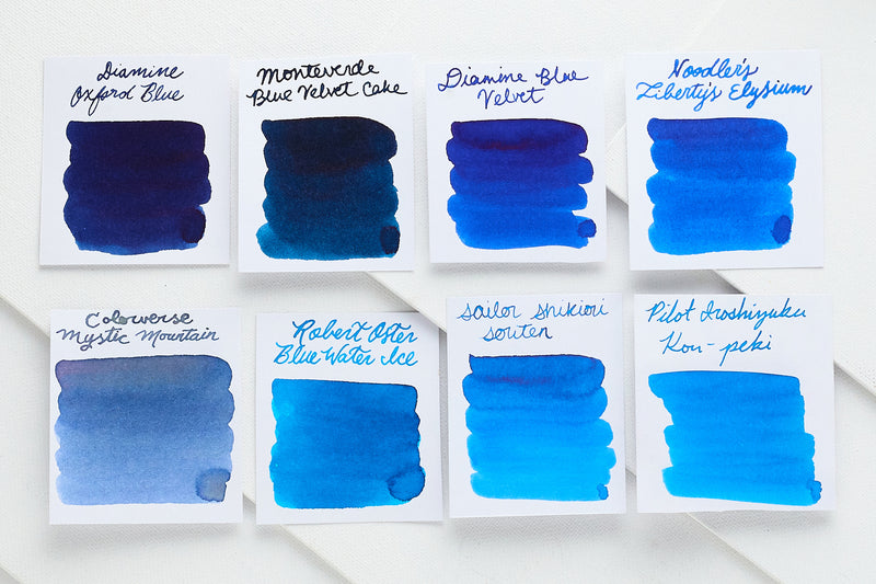 Must-Try Standard Blue Inks!