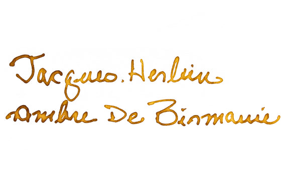 Jacques Herbin Ambre de Birmanie - 30ml Bottled Ink