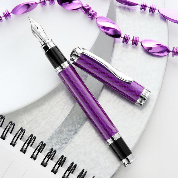 Monteverde Innova Fiberglass Fountain Pen - Amethyst (Special Edition)