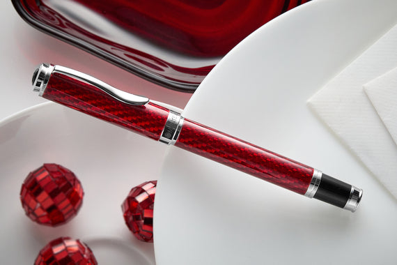 Monteverde Innova Fiberglass Fountain Pen - Ruby (Special Edition)