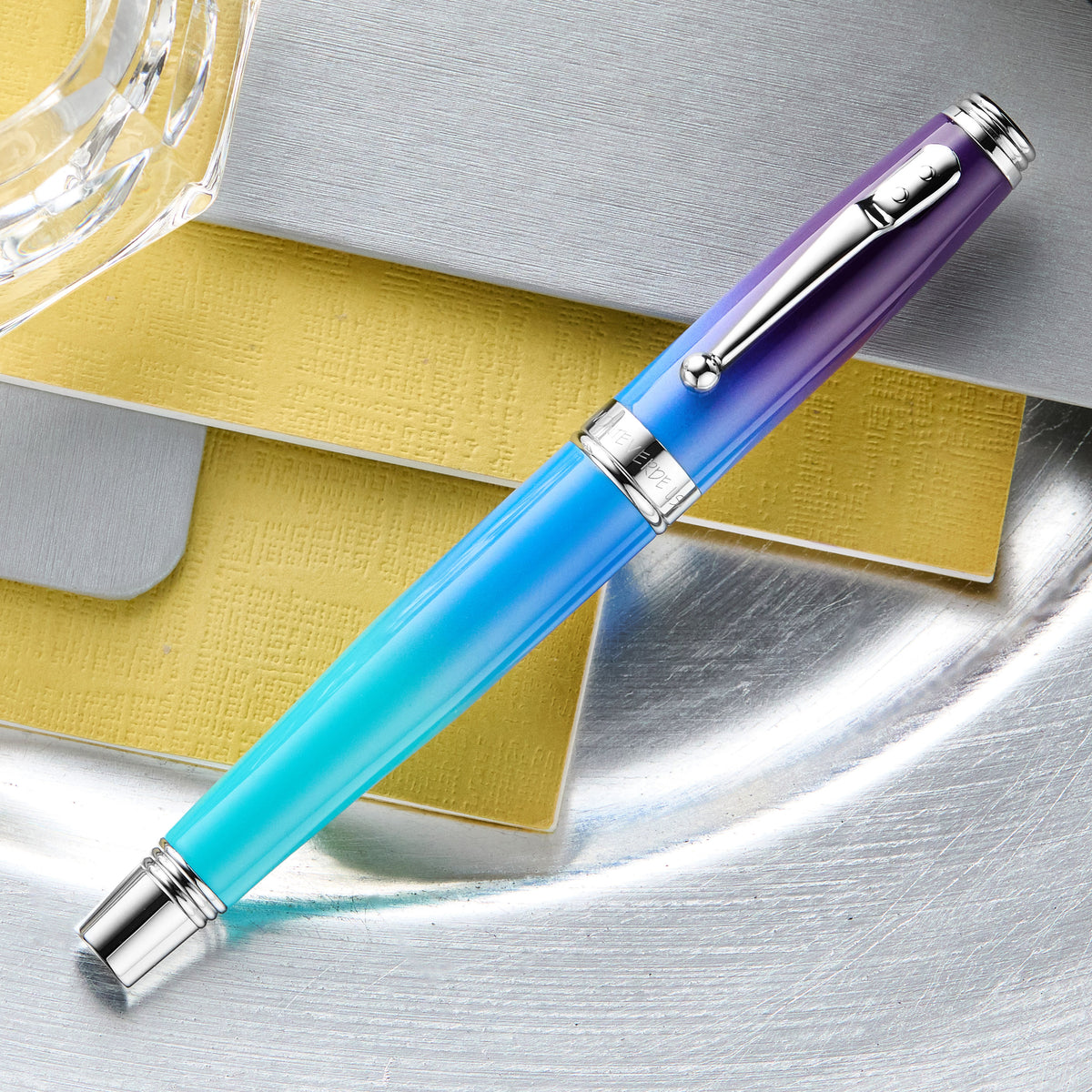 Monteverde Invincia Deluxe Fountain Pen - Twilight Ombre (Special Edition)