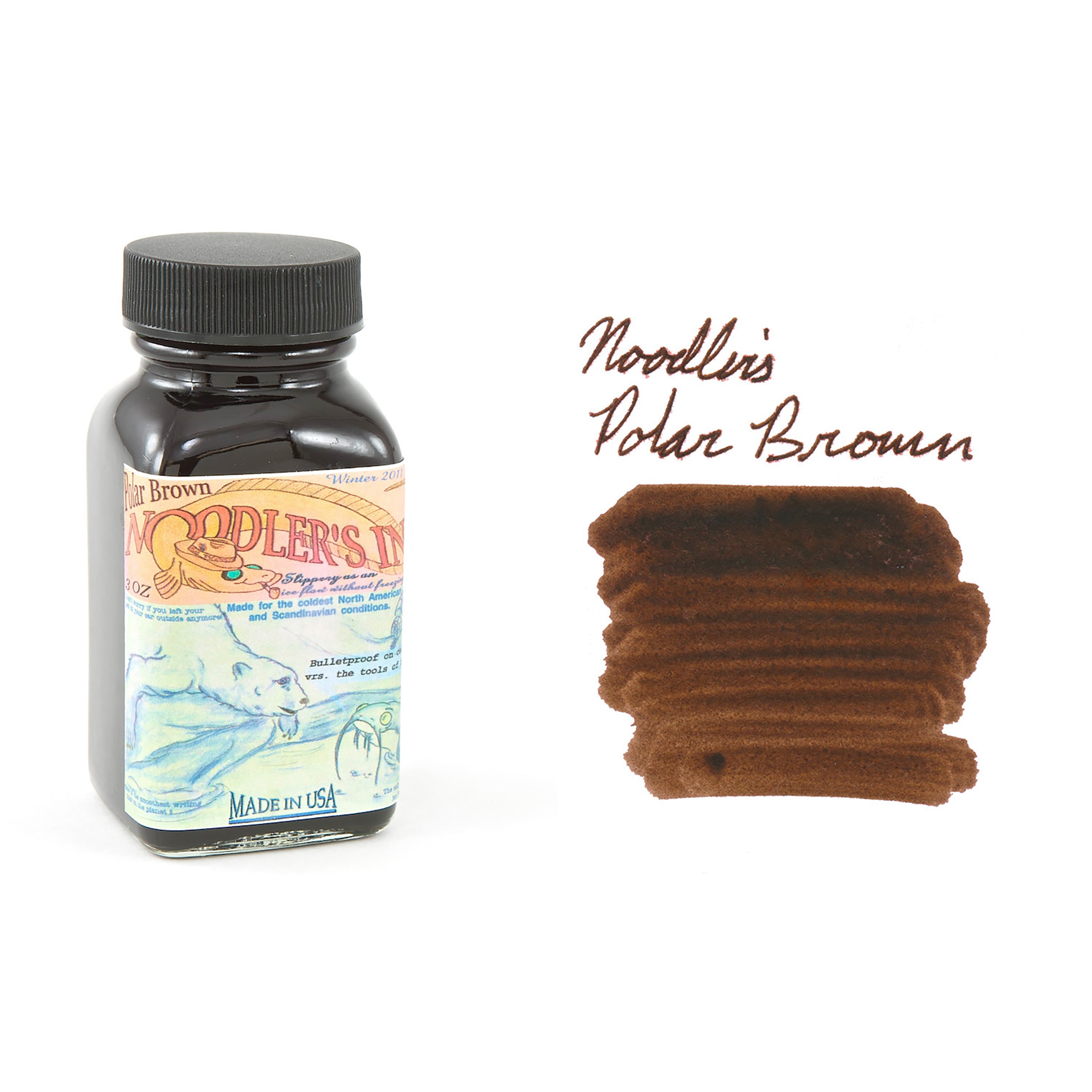Noodler's Polar Brown - 3oz Bottled Ink