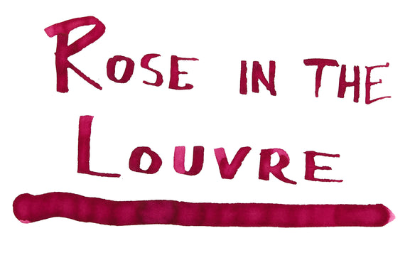 Noodler's Rose in the Louvre