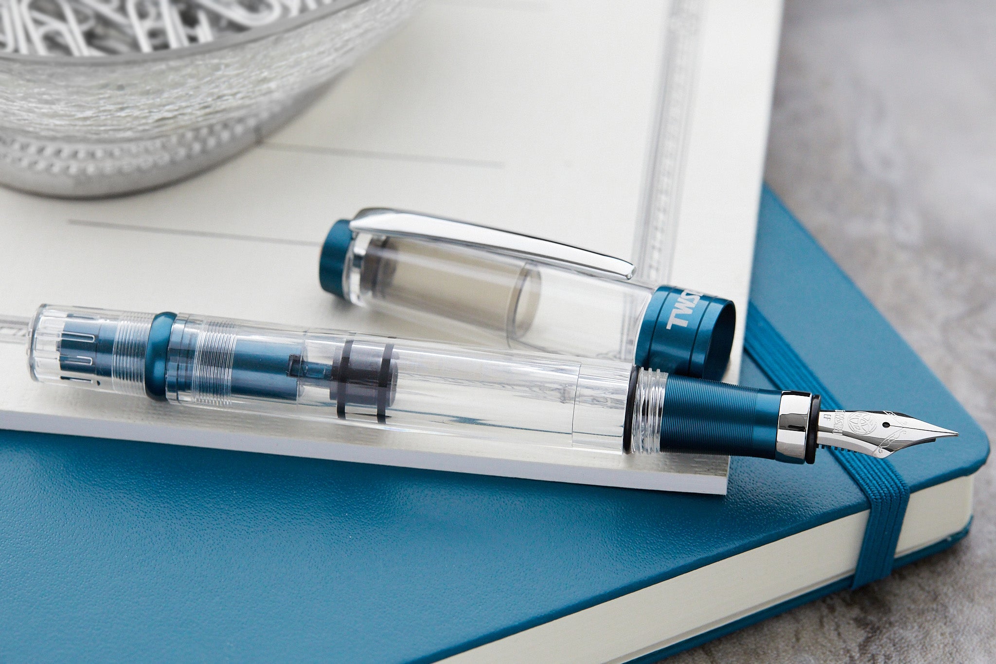 TWSBI Diamond 580ALR Fountain Pen - Prussian Blue (Special Edition)